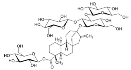Молекула Ребаудиозида А [3]